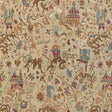 LEE JOFA 2023130.16.0 CHINESE BROCADE SAND Fabric - Eade's Wallpaper