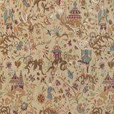 LEE JOFA 2023130.16.0 CHINESE BROCADE SAND Fabric - Eade's Wallpaper