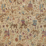LEE JOFA 2023130.16.0 CHINESE BROCADE SAND Fabric - Eade's Wallpaper