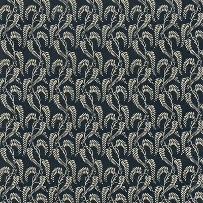 LEE JOFA 2023135.50.0 WISTERIA BLOTCHED NAVY Fabric - Eade's Wallpaper