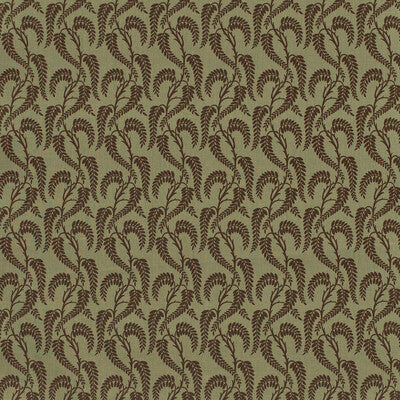 LEE JOFA 2023138.630.0 WISTERIA II BROWN SAGE LN Fabric - Eade's Wallpaper