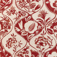 LEE JOFA 2023141.19.0 CALATHEA PRINT RED Fabric - Eade's Wallpaper