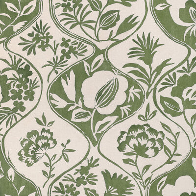 LEE JOFA 2023141.30.0 CALATHEA PRINT LEAF Fabric - Eade's Wallpaper