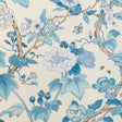 LEE JOFA 2023143.155.0 GARDENIA PRINT DELFT/SKY Fabric - Eade's Wallpaper