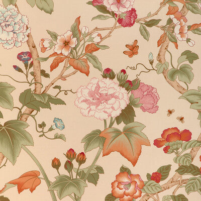 LEE JOFA 2023143.73.0 GARDENIA PRINT SPRING Fabric - Eade's Wallpaper