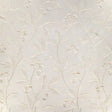 LEE JOFA 2023144.1.0 IRIS EMBROIDERY IVORY Fabric - Eade's Wallpaper