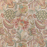 LEE JOFA 2023145.73.0 EDEN EMB PINK/MULTI Fabric - Eade's Wallpaper