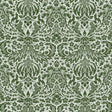 LEE JOFA 2024104.31.0 DAMASK DARK GREEN Fabric - Eade's Wallpaper