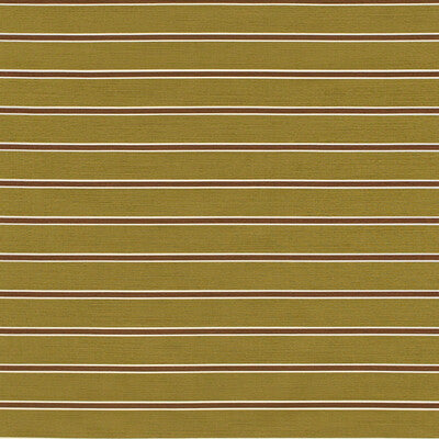 LEE JOFA 2024105.630.0 HORIZON STRIPE BROWNOLIVE Fabric - Eade's Wallpaper