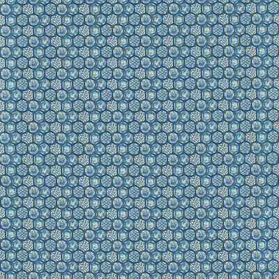 LEE JOFA 2024107.51.0 IMARI II BLUE Fabric - Eade's Wallpaper