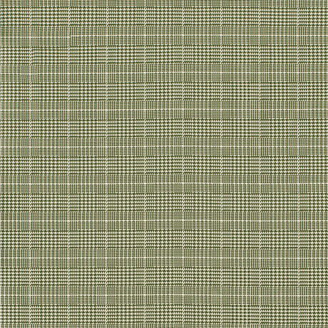 LEE JOFA 2024108.31.0 PIED DE POULE DARK GREEN Fabric - Eade's Wallpaper
