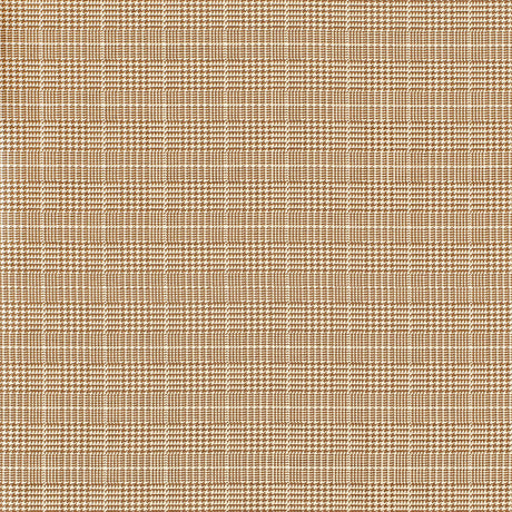 LEE JOFA 2024108.61.0 PIED DE POULE MID BROWN Fabric - Eade's Wallpaper