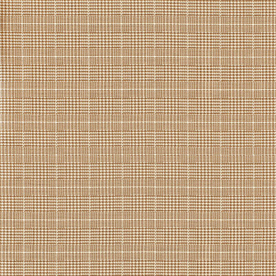 LEE JOFA 2024108.61.0 PIED DE POULE MID BROWN Fabric - Eade's Wallpaper