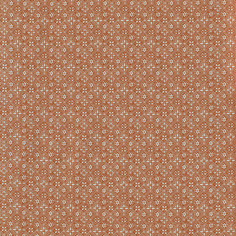 LEE JOFA 2025101.24.0 HADIQA TERRACOTTA Fabric - Eade's Wallpaper