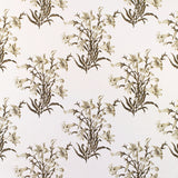 LEE JOFA 2025102.31.0 LILIES MONOCHROME Fabric - Eade's Wallpaper