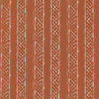 LEE JOFA 2025103.24.0 MILOS BLOTCHED STR TERRACOTTA Fabric - Eade's Wallpaper