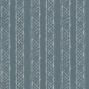 LEE JOFA 2025103.5.0 MILOS BLOTCHED STR BLUE Fabric - Eade's Wallpaper