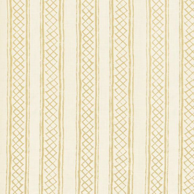 LEE JOFA 2025104.106.0 MILOS STRIPE SAND Fabric - Eade's Wallpaper