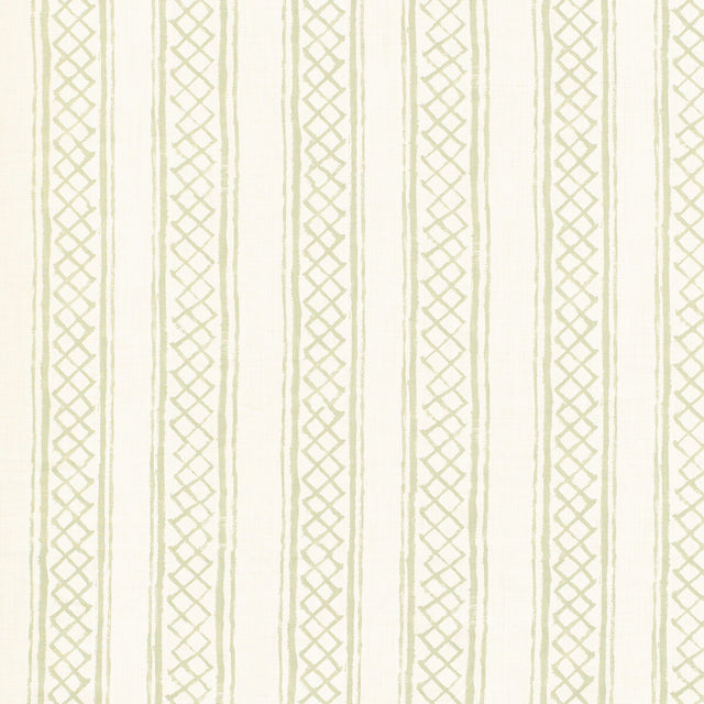 LEE JOFA 2025104.23.0 MILOS STRIPE CELADON Fabric - Eade's Wallpaper