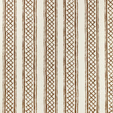 LEE JOFA 2025104.6.0 MILOS STRIPE BROWN Fabric - Eade's Wallpaper