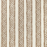 LEE JOFA 2025104.6.0 MILOS STRIPE BROWN Fabric - Eade's Wallpaper