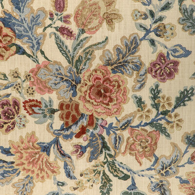 LEE JOFA 2025120.524.0 BRADSTOCK BLUE MULTI Fabric - SHOWROOM EXCLUSIVE