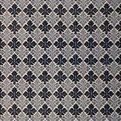 LEE JOFA FIORE VELVET 2025125.50.0 in INDIGO Fabric - COVENT