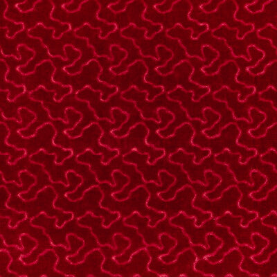 LEE JOFA MARLOWE VELVET 2025126.19.0 in RUBY Fabric - COVENT