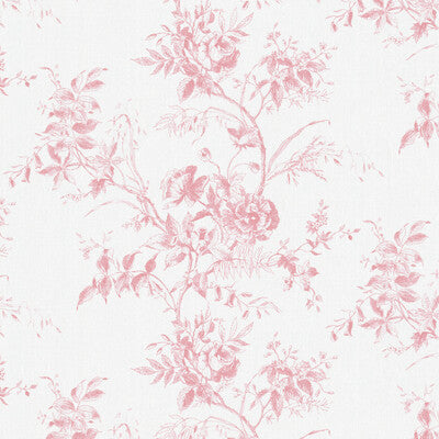 LEE JOFA TEA ROSE TOILE 2026103.707.0 in ROSE Fabric - HINTO