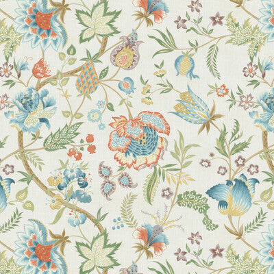 LEE JOFA ARUNDEL PRINT 2026105.3524.0 in TEAL Fabric - HINTO
