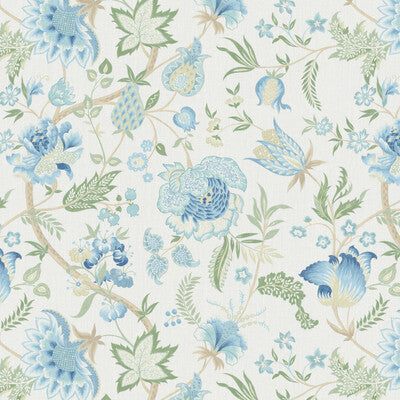LEE JOFA ARUNDEL PRINT 2026105.523.0 in BLUE Fabric - HINTON