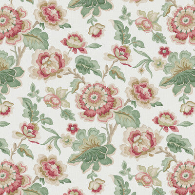 LEE JOFA BLOOMFIELD PRINT 2026106.73.0 in ROSE Fabric - HINT