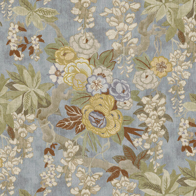 LEE JOFA GRACIE GARDENS 2026130.511.0 in SLATE Fabric - GRAC
