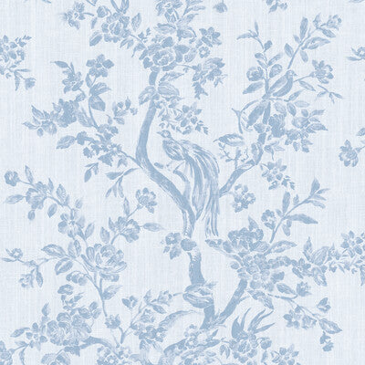 LEE JOFA CAMELLIA TOILE 2026131.15.0 in SKY Wallpaper - GRAC