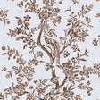 LEE JOFA CAMELLIA TOILE 2026131.61.0 in BROWN Wallpaper - GR