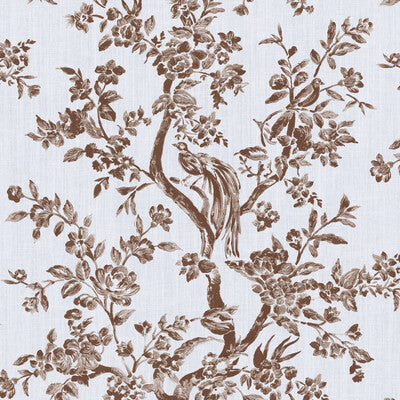 LEE JOFA CAMELLIA TOILE 2026131.61.0 in BROWN Wallpaper - GR