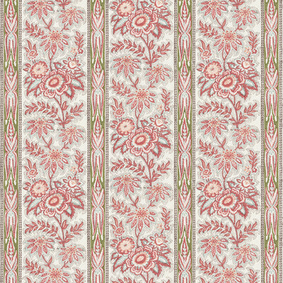 LEE JOFA MARGAUX PRINT 2026133.124.0 in CORAL Wallpaper - GR
