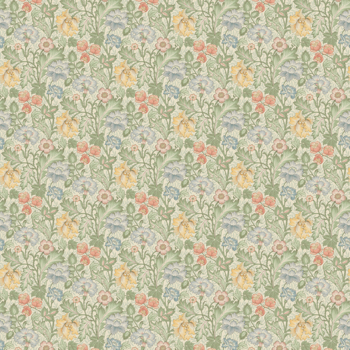 Schumacher Jane Mural Leaf Wallpaper