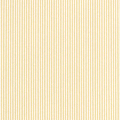 Schumacher Newport Stripe Maize Wallpaper - Eade's Wallpaper