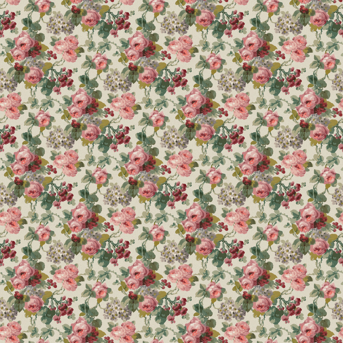Schumacher Madame Mural Multi Wallpaper - Eade's Wallpaper
