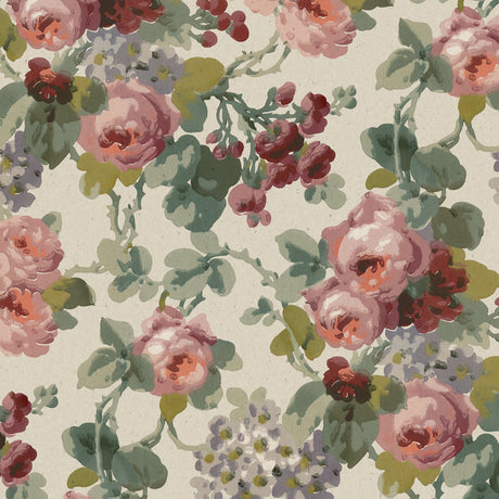 Schumacher Madame Mural Multi Wallpaper - Eade's Wallpaper