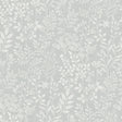 Galerie Karuna Branched Leaves All-over Grey Wallpaper KR205