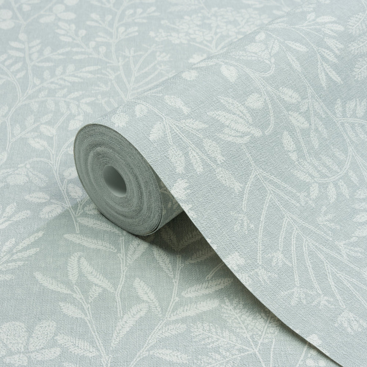 Galerie Karuna Branched Leaves All-over Grey Wallpaper KR205