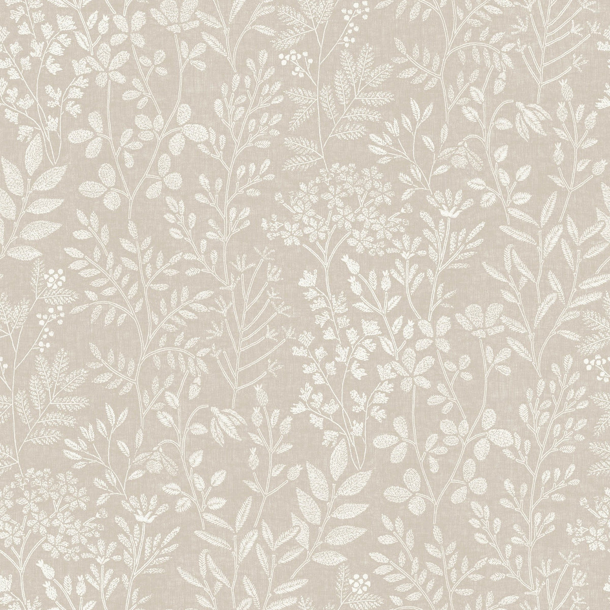 Galerie Karuna Branched Leaves All-over Beige Wallpaper KR20