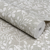 Galerie Karuna Branched Leaves All-over Green Wallpaper KR20