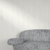 Galerie Textured Vibes Textile Plain Grey Wallpaper 205102