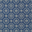 Schumacher 205U59 LIMOGES in INDIGO Fabric - RAOUL TEXTILES