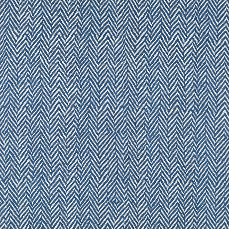 Schumacher 208B59 HIDEKO in INDIGO Fabric - RAOUL TEXTILES