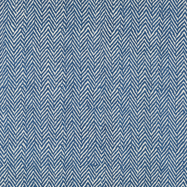 Schumacher 208B59 HIDEKO in INDIGO Fabric - RAOUL TEXTILES