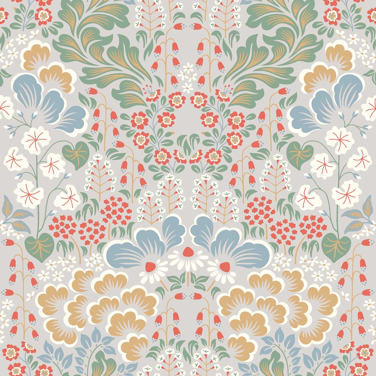 Schumacher 2098 BLOMSTERVALL in MULTI Wallpaper - BORÃ…STAPE